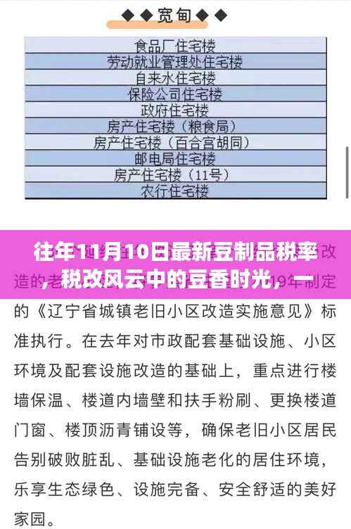 税改风云下的豆香时光,税率变革与友情交织的温馨故事