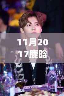 鹿晗魅力瞬间揭秘,最新照片展现明星风采(2017年11月)