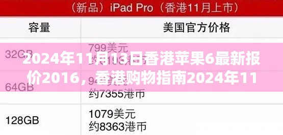 香港苹果iPhone 6最新报价及购买攻略(2024年11月版)