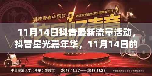 抖音星光嘉年华,11月14日流量盛宴,温馨陪伴之旅启动