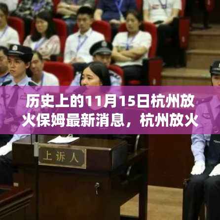 杭州放火保姆最新动态,11月15日的温馨故事更新