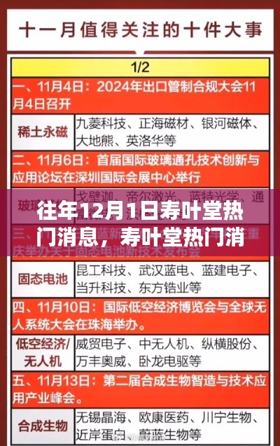 往年12月1日寿叶堂热门资讯全攻略,轻松掌握最新消息与资讯秘籍