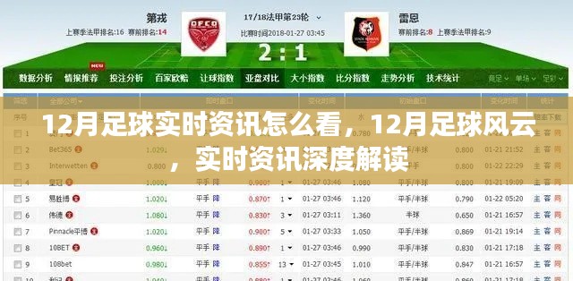 12月足球风云,实时资讯深度解读与赛事前瞻