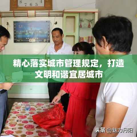 精心落实城市管理规定,打造文明和谐宜居城市