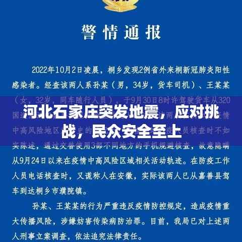 河北石家庄突发地震,应对挑战,民众安全至上