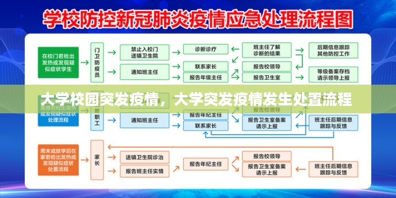大学校园突发疫情,大学突发疫情发生处置流程