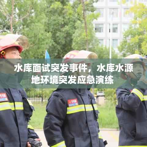 水库面试突发事件,水库水源地环境突发应急演练