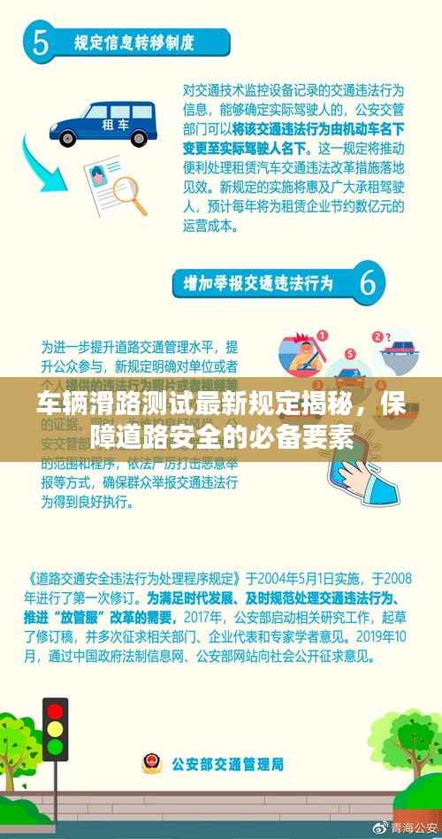 车辆滑路测试最新规定揭秘,保障道路安全的必备要素