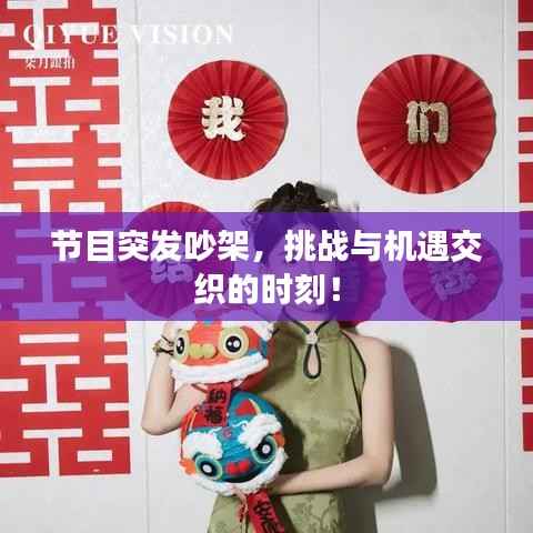 节目突发吵架，挑战与机遇交织的时刻！