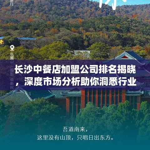 长沙中餐店加盟公司排名揭晓,深度市场分析助你洞悉行业趋势