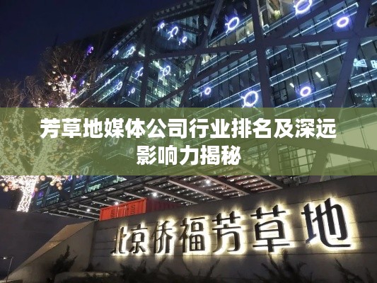 芳草地媒体公司行业排名及深远影响力揭秘