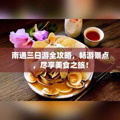 南通三日游全攻略,畅游景点,尽享美食之旅!