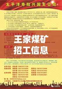王家煤矿招工信息更新,最新职位查询与申请指南